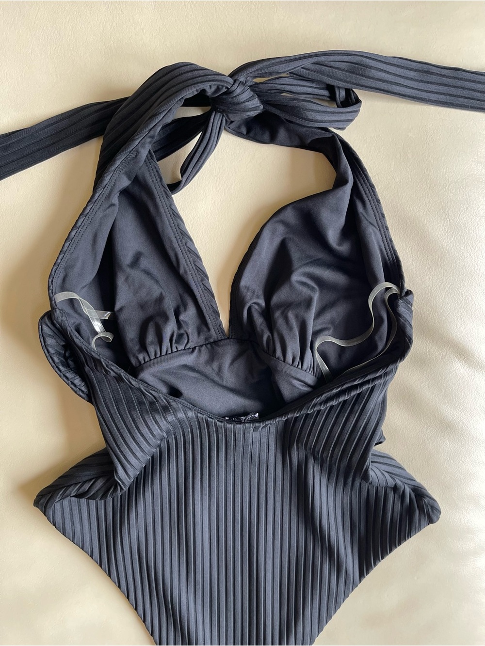 L*Space Coast to Coast Halter One-Piece Swimsuit; Color: Black; Size: Small - Picture 12 of 15